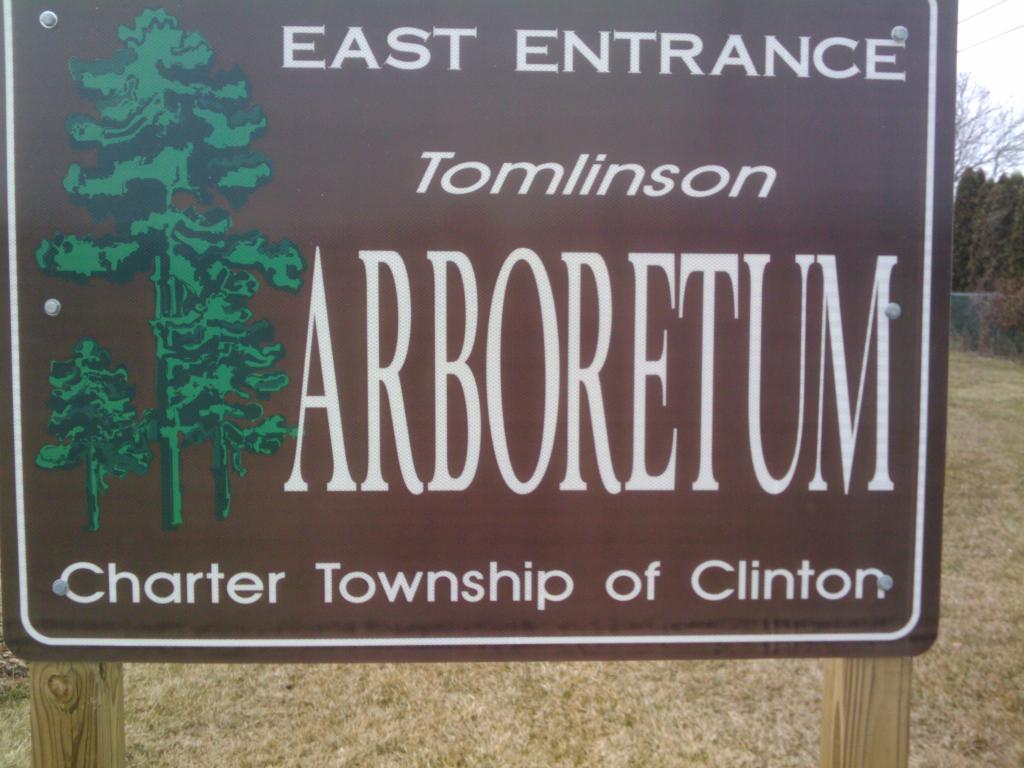 Arboretum Sign