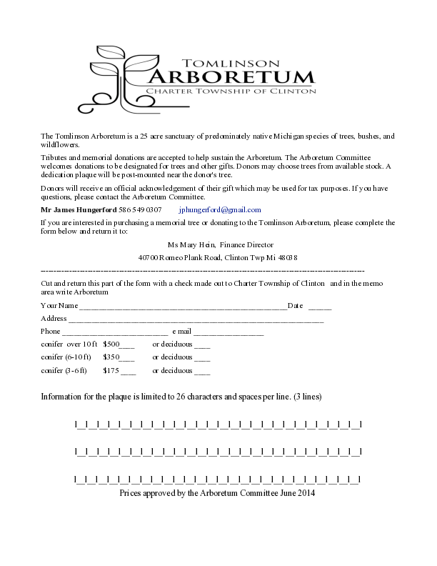 Click for a PDF Form Click for a PDF Form